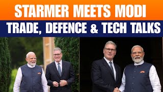 LIVE: Starmer in India: UK’s Biggest Trade Delegation & India-UK FTA Explained | Unmissable | News9