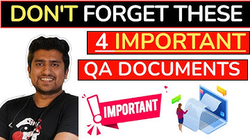🔥 4 MOST Important Documents That Every QA Should Know (with Templates)