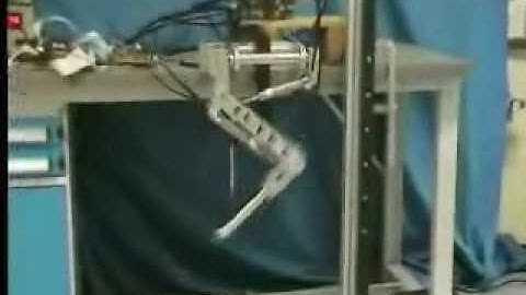 Control of a Hydraulically-Actuated Quadruped Robot Leg (ICRA