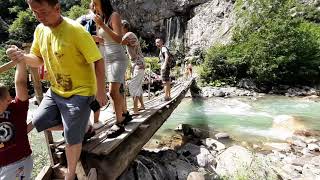 Гегский водопад + озеро Рица. Джиппинг. Экскурсия ч.2 Обзор водопада