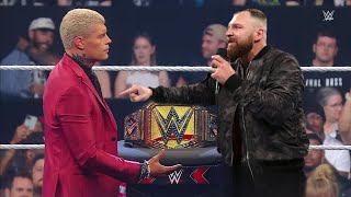 WWE 24 May 2024 Dean Ambrose Returns & Challenges Cody Rhodes For The Undisputed Title | Review |