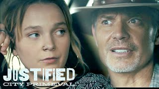 Justified: City Primeval | Raylan Takes Willa To The Everglades (Opening Scene)
