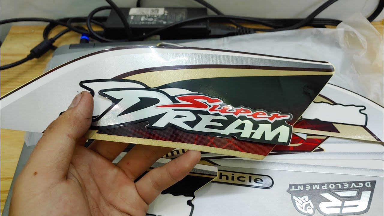 Tem super dream 2010  Tem phụ tùng xe máy  Toàn Decal  Facebook