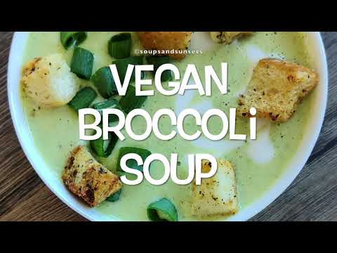 Vegan Broccoli Soup | Goodness of broccoli with tasty coconut milk