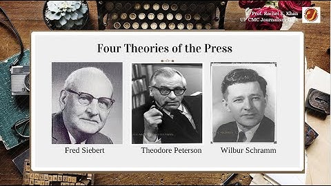 Normative Theories of the Press