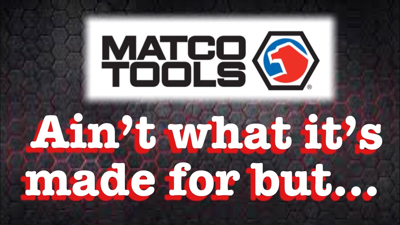 MATCO TOOLS I Bought A Tool And Will Not Use It For What It s Made For matco-tools-i-bought-a-tool-and-will-not-use-it-for-what-it-s-made-for