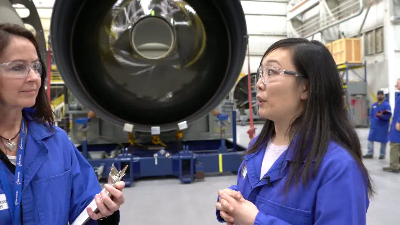 In Production Orbital Atks Next Generation Launch System Youtube 