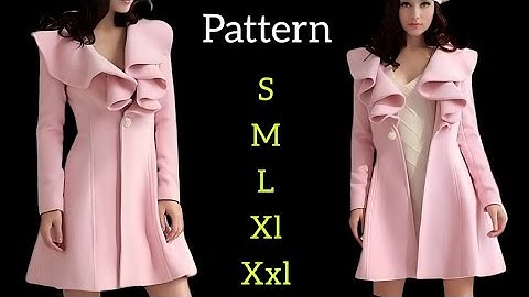 ✅ Best Coat Pattern Drafting Tutorial | The Detail You Must Try