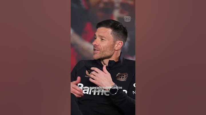 La EMOCIONANTE despedida de XABI ALONSO y el LEVERKUSEN