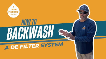 How To Backwash a DE Filter