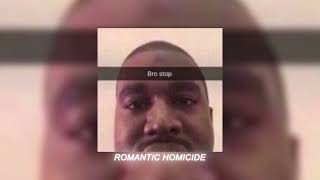 d4vd - romantic homicide (sped up)