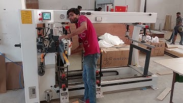 Triple Head Multi Boring Machine, For Wood Drilling, Automatic Grade, Semi-Automatic