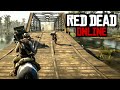 Stealing goods from level 1000 wagon robber    red dead online rdo reddeadonline rdr2online