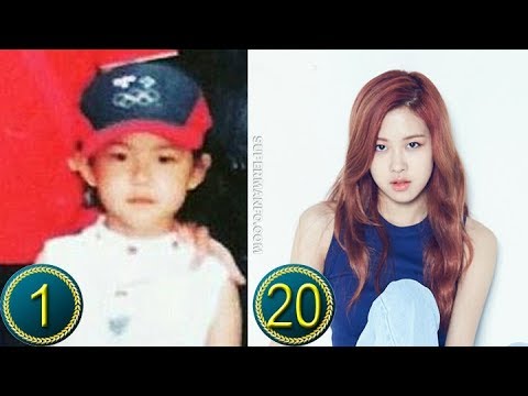 [Blank Pink] Rosé/Roseanne Park Predebut | Transformation from 1 to 20 Years Old