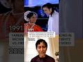YAMUNA SANGARASIVAM DANCING IN MICHAEL JACKSON BLACK OR WHITE VS. FIRST BEING CAST IN VIDEO #shorts