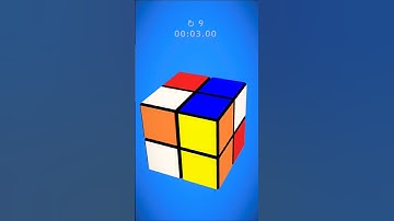 2x2 Rubiks Cube Solved in 10 Seconds Virtual Cube #rubicks #puzzle #cube #cubber #rubikscube #cubing