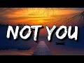 Alan Walker - Not You (Lyrics) ft. Emma Steinbakken [4k]