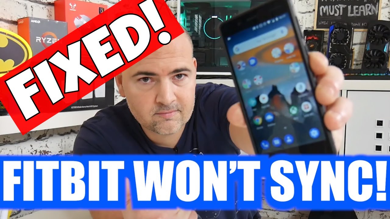tidligere blanding Ubestemt Fitbit Won't Sync FIX! Bluetooth Timing Out? - YouTube