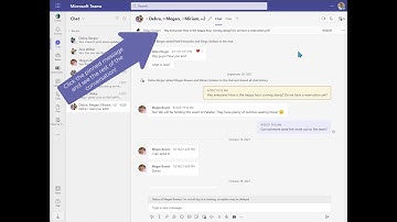 Search and Pin a Teams Chat Message