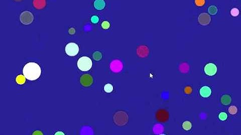 Circle collision test