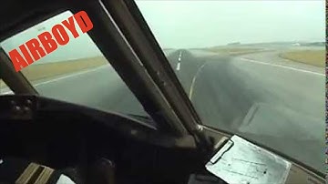 Boeing 777 Cockpit Video Landing Hong Kong (With Music)