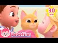 The ginger cat boo and bebefinn family songs  more compilation  nursery rhymes for kids