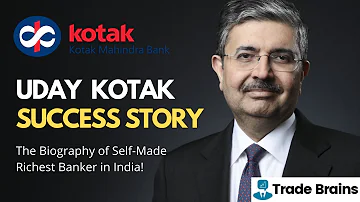 Uday Kotak Biography | The Story of Richest Banker in India | Indian Businessman Case Study