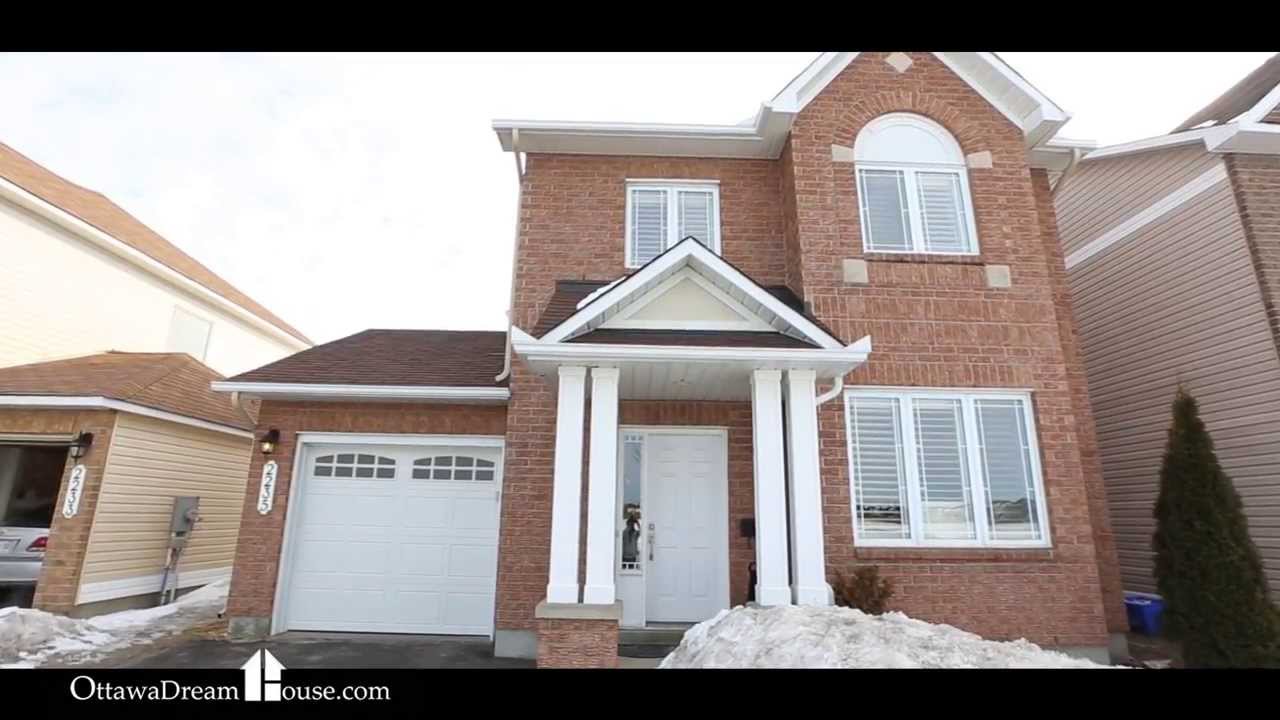 2235 Esprit Drive, Avalon, Ottawa Video Tour YouTube