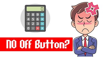 How to Turn Off Calculator Without Off Button