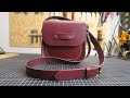 Fabrication d'un petit sac à main en cuir