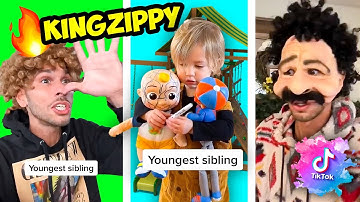 🔥1 HOUR🔥King Zippy -New living with siblings compilation TikTok Videos 2023