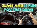 Mercedes Benz GLA45 AMG POV Test Drive in Kuala Lumpur, Malaysia #GLA45AMG #mercedesbenzgla45