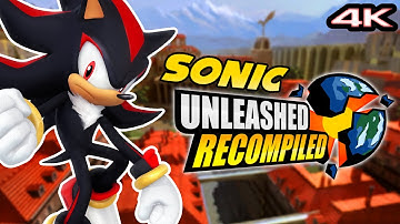 Play As Shadow in INSANE Sonic Unleashed Recompiled Mod (4K Gameplay)