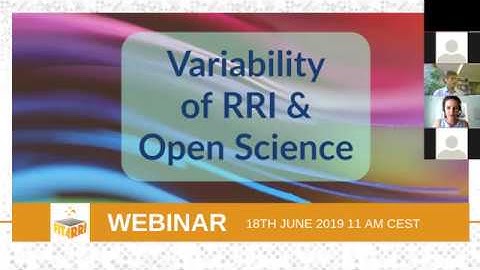 Variability of RRI & Open Science - an analysis of different sectors and national contexts
