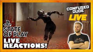 RESI 6 REMAKE PLEASE - PlayStation State of Play Reactions | Confused_Dude Live!