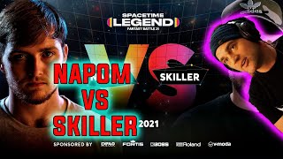 NaPoM vs SkilleR | SPACETIME LEGENDS 2021 Beatbox Reaction