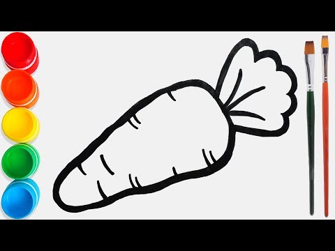 Video: Cara Melukis Lobak Merah