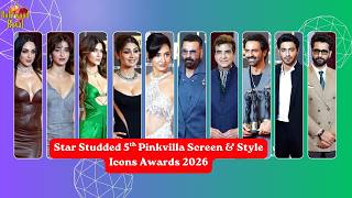 Star Studded 5th Pinkvilla Screen & Style Icons Awards 2026 | #pinkvillastyleiconsaward