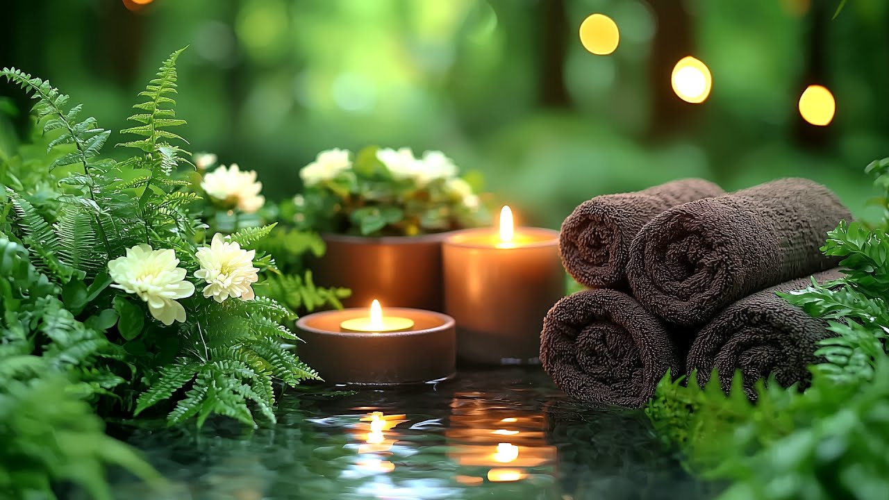Watch Sound of Water and Relaxing Music 🪴 Peace of Mind, Healing, Stress Relief on YouTube