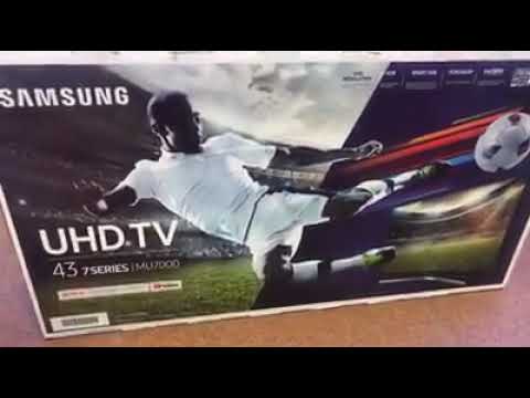Samsung 4K smart Tv Price in Bangladesh 43” MU7000 | 0% EMI