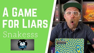 A Game For People Who Like To Lie - Snakesss Review by a Comedian