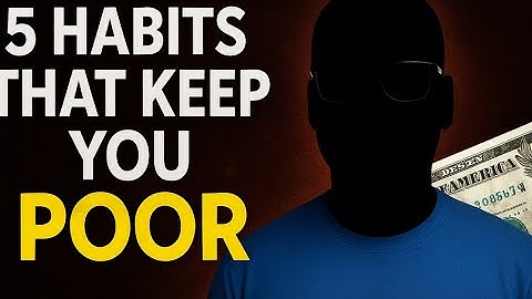 5 Habits That Keep You Poor (Avoid These Mistakes!) 💰