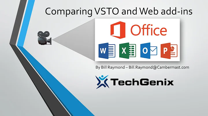 Comparing Microsoft Office VSTO and Web add-ins