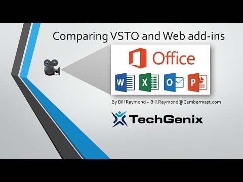Comparing Microsoft Office VSTO and Web add-ins