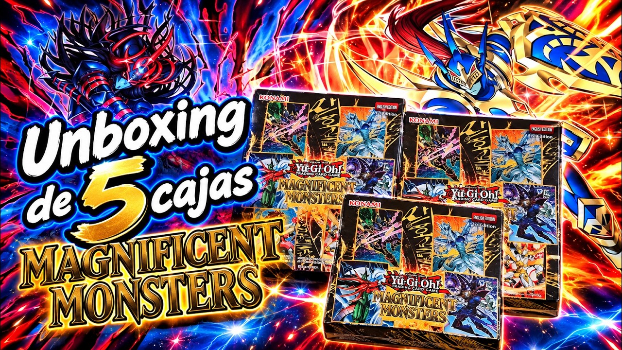 Unboxing 5 Magnificent Mavens Yu-Gi-Oh! Boxes - YouTube