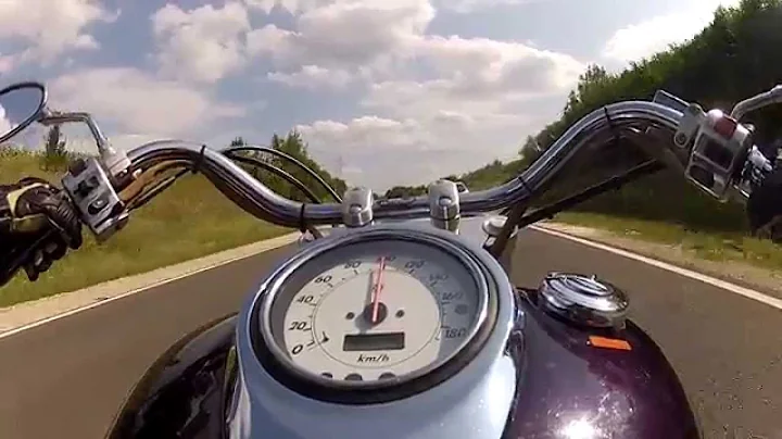 Yamaha XVS 1100 DragStar - GoPro HD 2 - Egy kis kör