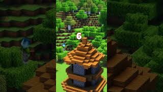 Building a Simple Windmill in Minecraft | Easy Minecraft Building Tutorial #shorts