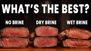 Steak Experiment: No Brine Vs Dry Brine Vs Wet Brine