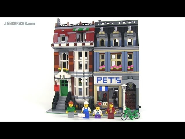 Custom Organisateur/système de stockage pour Lego Pet Shop modulaire Building Set 10218 