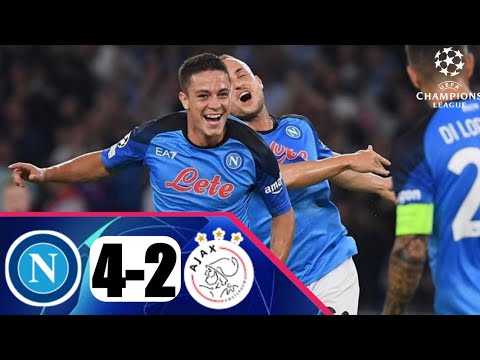 Napoli Vs Ajax 4-2 All Goals & Match Highlights UEFA Champions League Group Stage 2022HD
